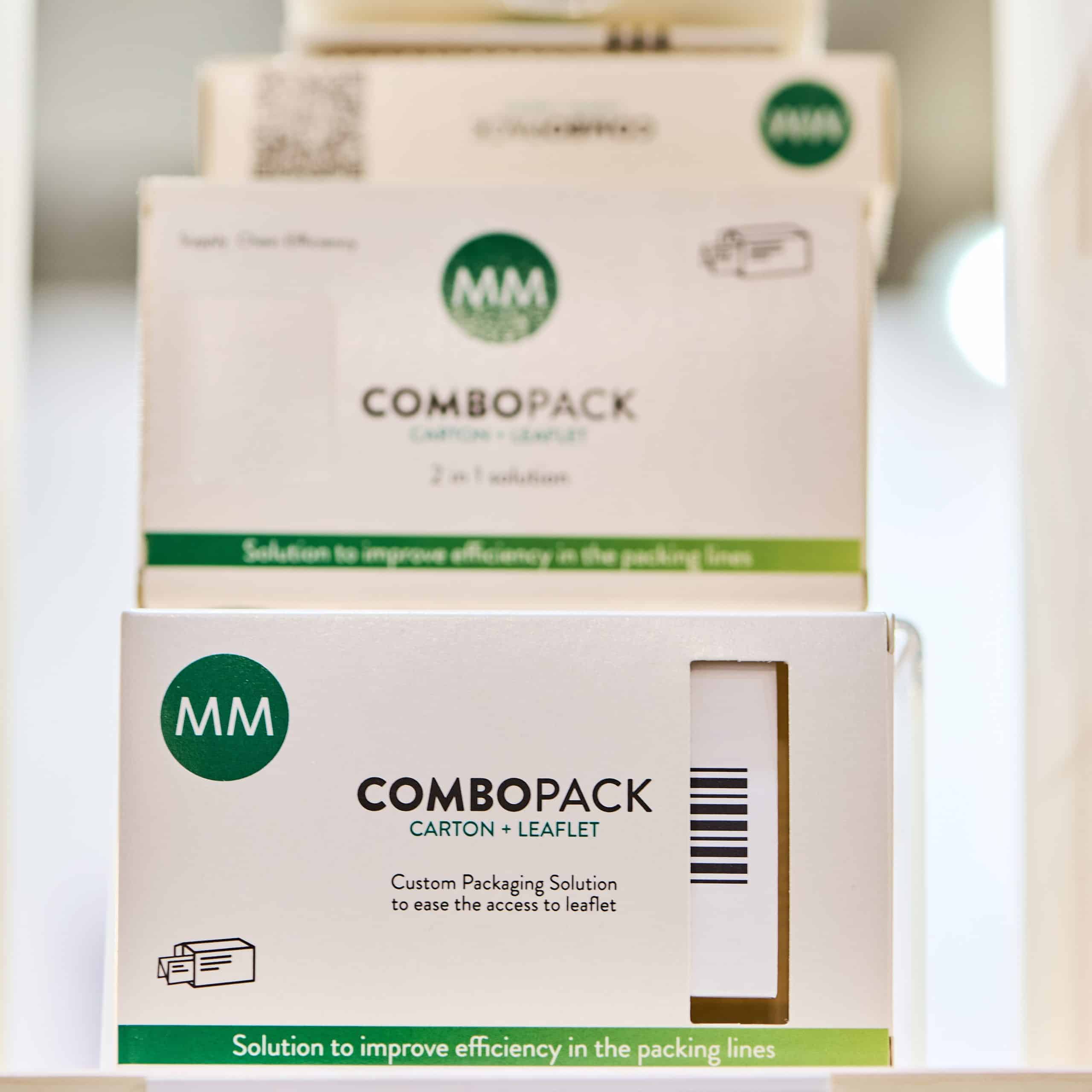 Prescription carton packaging