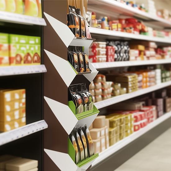 Retail-ready packaging stand