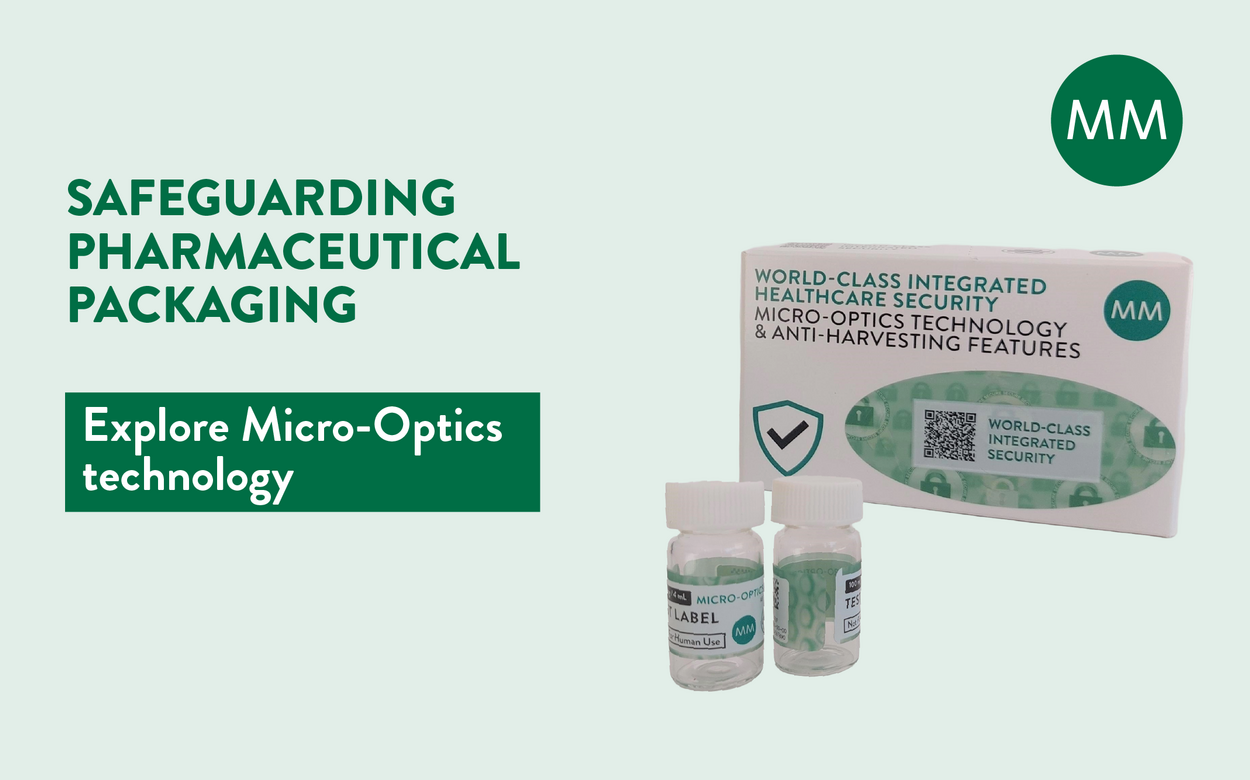 MM Packaging and Crane’s Micro-Optics provide pharma packaging security you can bank on